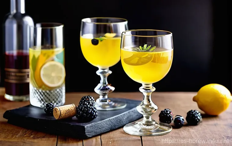 홈메이드 술 전문가 과정 - **The Silent Alchemy: Liqueurs Macerating in Darkness.**
    A dimly lit, cool pantry or cellar, sho...