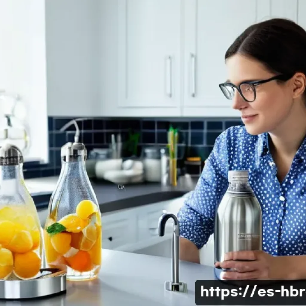 홈메이드 술 카본화 기법 - **"The Art and Science of Home Carbonation"**
    A detailed, wide-angle shot of a modern, well-orga...