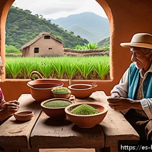 Home 17 홈메이드 전통주 역사 - A warm, inviting rural Latin American family scene during a traditional homemade liquor-making gathe...